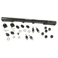 Raceworks Fuel Rail Black - Toyota Supra JZA80 (2JZ)  ALY-041BK