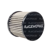 Raceworks Large Breather Black  ALY-101BK