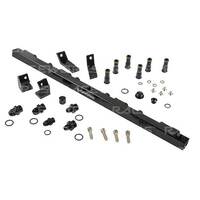 Raceworks Fuel Rail Black for Ford Falcon XR6 BA/BF (Short Injector)  ALY-107BK