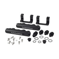 Raceworks Fuel Rails Black for Subaru BRZ/Toyota 86  ALY-122BK