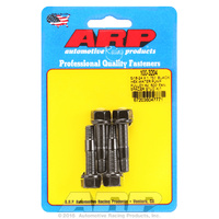 ARP FOR 5/16-24 X 1.750 black hex water pump pulley w/ .500  fan spacer stud kit