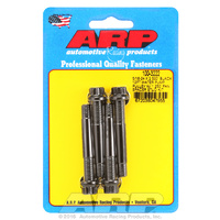 ARP FOR 5/16-24 X 2.500 blk 12pt water pump pulley w/ 1.250 fan spacer stud kit