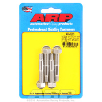 ARP FOR 5/16-24 X 2.000 SS hex water pump pulley w/ .750  fan spacer stud kit