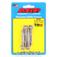 ARP FOR 5/16-24 X 2.250 SS 12pt water pump pulley w/ 1.000  fan spacer stud kit