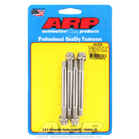 ARP FOR 5/16-24 X 3.500 SS 12pt water pump pulley w/ 2.250  fan spacer stud kit