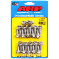 ARP FOR Chevy1-pc oil pan gasket w/alum timing cover hex bolt kit
