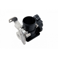AT POWER THROTTLE SINGLE 80MM THROTTLE BODY (SILVER)