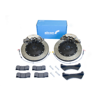 Alcon 6-Piston 1-Piece Billet CAR89 Front Brake Kit for Nissan S13, S14, S15