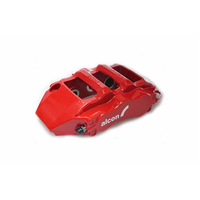 Alcon Car97 Front 6 Monblock Silver/Red/Black CAR9751ZG5 6HRLL