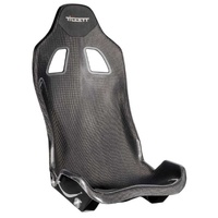 Tillett B10 Full Carbon Fibre Road/Track Car Racing Seat XL Size - 48.5cm Rolled Edges On
