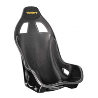 Tillett B8 Carbon Fibre/GRP Road/Track Car Racing Seat STD Size - 44.5cm Rolled Edges On