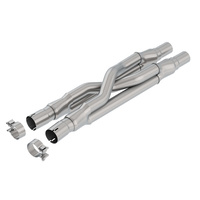 BORLA 2.5" Resonator Delete X-Pipe (15+ Mustang GT)