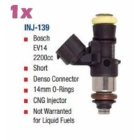 Bosch EV14 2200cc Short FUEL INJECTOR