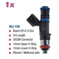 Bosch INJ-158 EV14 312cc 3/4 Length FUEL INJECTOR
