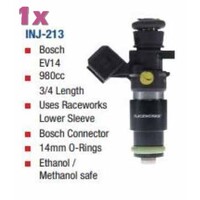 Bosch EV14 980cc 3/4 Length FUEL INJECTOR