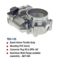 Bosch 68mm Throttle Body Mounting PCD 92mm Connector Plug Kit