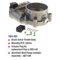Bosch 82mm Throttle Body Mounting PCD 106mm Includes Plug Kit