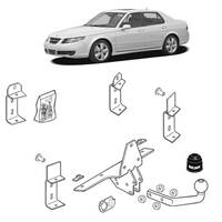Brink Towbar for Saab 9-5 (03/1999-12/2009), Saab 9-5 (11/1997-09/2009)