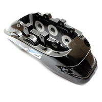 Alcon CAR70 "RC6" 6 Piston Leading Caliper 27.0/31.8/38.1 Black (Right SINGLE)     