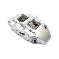 Alcon CAR98 "Mono4" 4 Piston REAR Calipers 31.8/31.8 28mm Disc Silver (PAIR)     