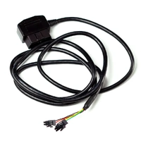 CANchecked OBDII Cable Suit MFD28/32 Gen2 OBD2 w/Pin1 KL15 + K-Line for Audi/VW