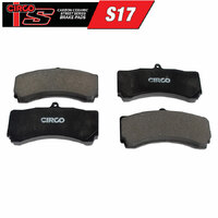 Circo MB1658-18-S17 Street Series S17 Brake Pads - AP Racing 6pot CP5555 (18mm)