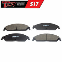 Circo MB2967-S17 Street Series S17 Brake Pads - Front for Falcon BA/BF/FG)