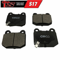 Circo MB680-S17 Street Series S17 Brake Pads - Rear for STI/EVO/Skyline GT-R)