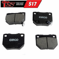 Circo MB750-S17 Street Series S17 Brake Pads - Rear (01-07 WRX/Skyline GTS-T)