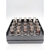 GR5 TITANIUM RACING WHEEL NUTS M12 X 1.5(RAW)
