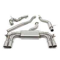 Audi S3 (8V) 5 Door Sportback (Valved) Turbo Back Performance Exhaust (De-Cat, Resonated, TP92)
