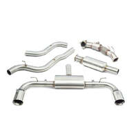 Ford Focus ST (Mk4) Turbo Back Performance Exhaust (Sports Catalyst, Resonated, TP77)