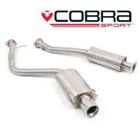 Lexus IS200 Cat Back Performance Exhaust (Non-Resonated, TP48)