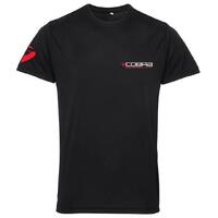 Cobra Sport Exhaust T-Shirt - Black (Small)