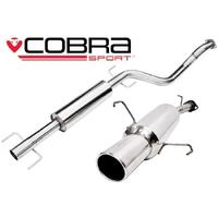 Holden Astra G Hatchback (98-04) Cat Back Performance Exhaust (Resonated, TP39)