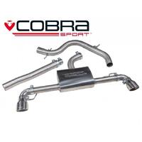 VW Golf GTD (Mk6) 2.0 TDI (5K) (09-13) GTI Style Cat Back Performance Exhaust (TP38)