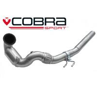 VW Golf GTI (Mk7) 2.0 TSI (5G) (12-17) Sports Cat / De-Cat Front Downpipe Performance Exhaust (De-Cat)
