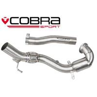 VW Polo GTI (6C) 1.8 TSI (15-17) Sports Cat / De-Cat Front Downpipe Performance Exhaust (Sports Catalyst)