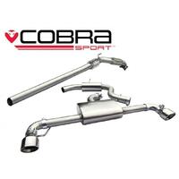 VW Scirocco R 2.0 TSI (09-18) Turbo Back Performance Exhaust (De-Cat)