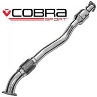 Holden Astra G Turbo Coupe (98-04) Secondary Sports Cat/De-Cat Front Pipe Performance Exhaust (De-Cat)