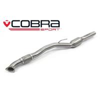 Holden Corsa D VXR Nurburgring (07-09) Secondary Sports Cat / De-Cat Front Pipe Performance Exhaust (Sports Catalyst)