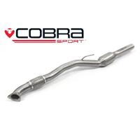 Holden Corsa D VXR Nurburgring (07-09) Secondary Sports Cat / De-Cat Front Pipe Performance Exhaust (De-Cat)