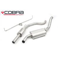 Holden Corsa D VXR (10-14) Cat Back Performance Exhaust (Non Resonated)