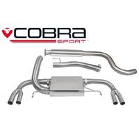 Holden Astra J VXR (12-19) Cat Back Sports Exhaust System (Non Resonated)