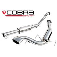 Holden Astra H VXR (05-11) 2.5" Cat Back Performance Exhaust (Non Resonated, TP32)