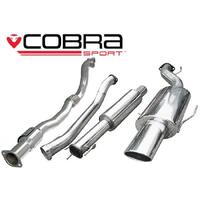 Holden Astra G Turbo Coupe (98-04) Turbo Back Performance Exhaust (Sports Catalyst, Resonated, TP10)