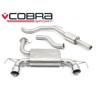 Holden Corsa D VXR Nurburgring (10-14) Cat Back Performance Exhaust (Resonated, TP34)