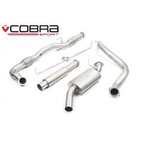 Holden Corsa D VXR (10-14) Turbo Back Performance Exhaust (De-Cat, Non Resonated)