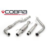 Holden Corsa D 1.6 SRI (10-14) Turbo Back Performance Exhaust (Sports Catalyst, Resonated, TP10)