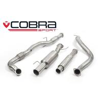 Holden Corsa D 1.6 SRI (10-14) Turbo Back Performance Exhaust (De-Cat, Resonated, TP48)